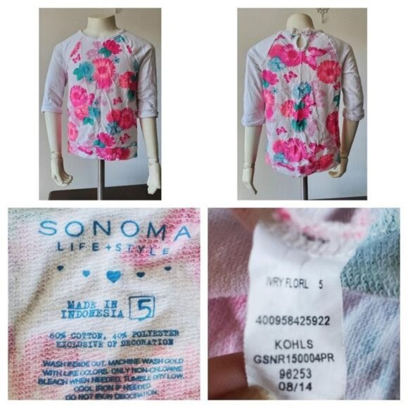 T Shirt Top Tee Pants Jeans Girls YOUTH 5 T TODDLER - Picture 3 of 16